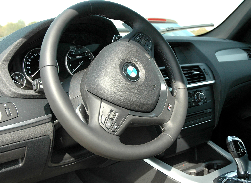BMW X3: Blick ins Cockpit. 