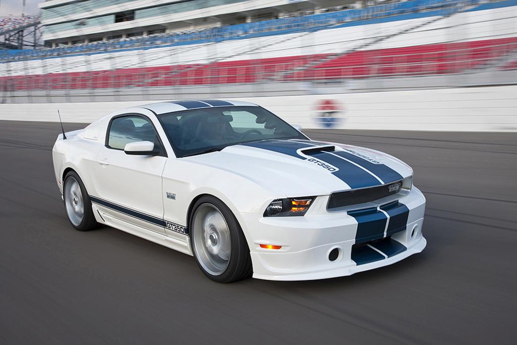 Besondes schnell ist der Mustang Shelby