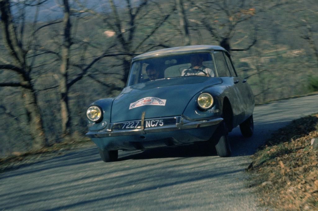 Citroen DS 19, Rallye Cevennes, im Jahr 1963