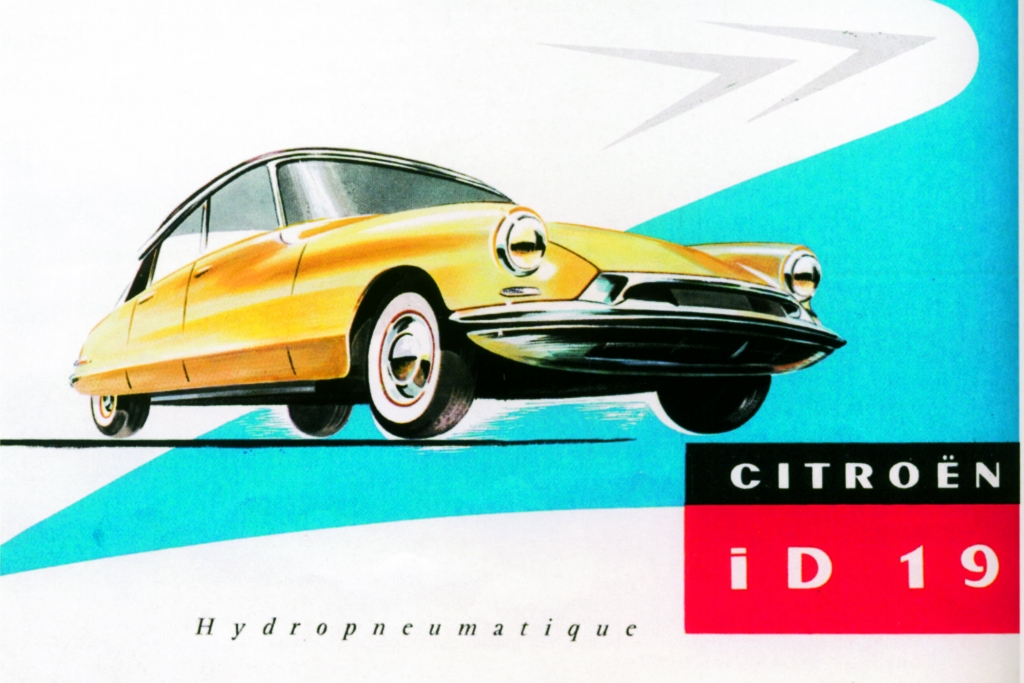 Citroen DS Werbung von 1958
