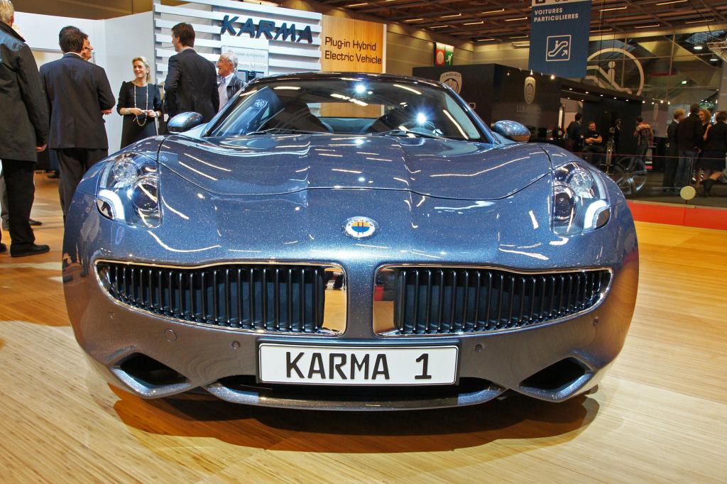 Der Fisker Karma grinst ungeniert. Kein Wunder, hat die Marke doch bereits reichlich Subventionen kassiert