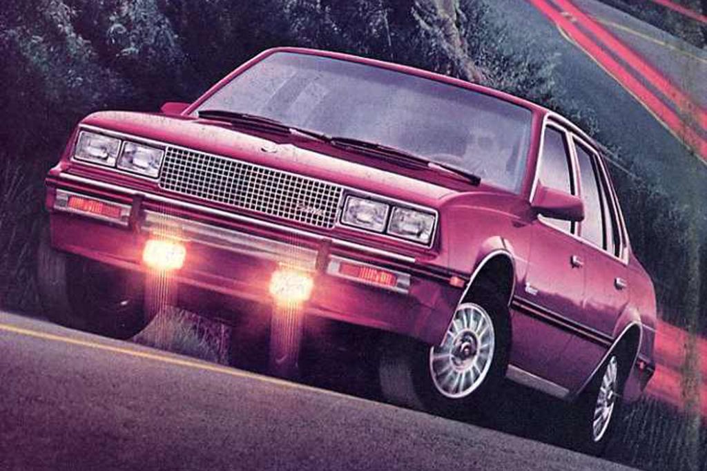 Der mit dem Opel Ascona verwandte Cimarron floppte in den achtziger Jahren