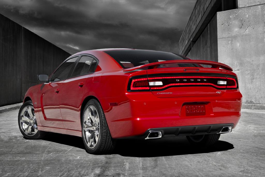 Die Heckpartie des Dodge Charger soll an Rennfahrzeuge erinnern