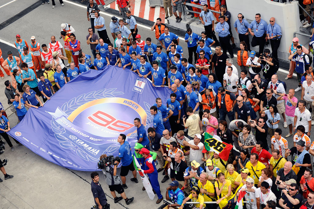 Fiat gratuliert MotoGP-Pilot Jorge Lorenzo zum Weltmeistertitel