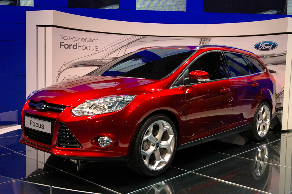 Ford aktuell: Auch als Turnier-Kombi macht der neue Focus eine gute Figur. 