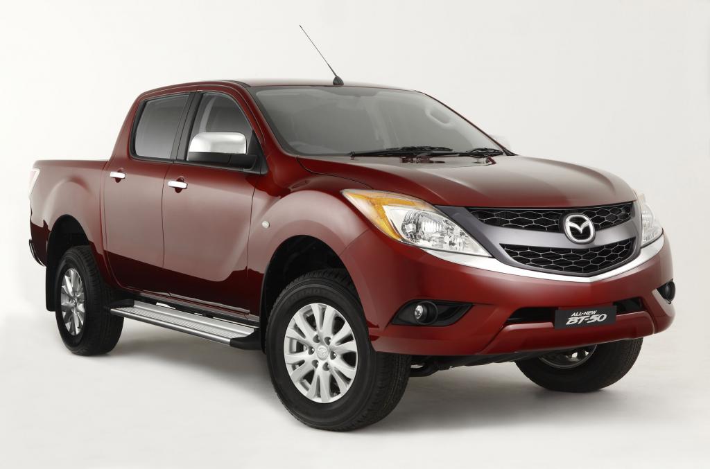 Große Ladefläche und viel dahinter, der neue Mazda BT-50