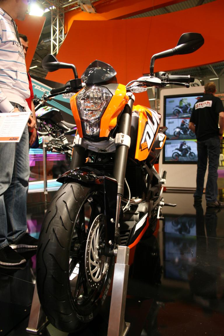 Intermot 2010. Premiere für die KTM 125 Duke
