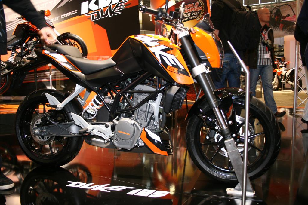 Intermot 2010. Premiere für die KTM 125 Duke