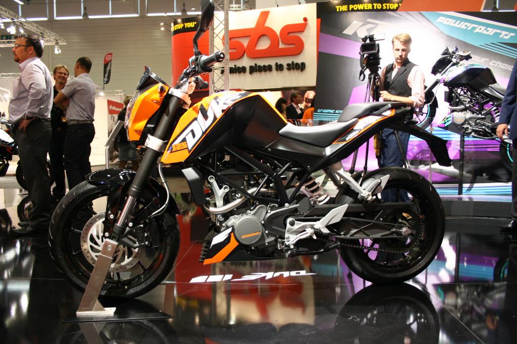 Intermot 2010. Premiere für die KTM 125 Duke