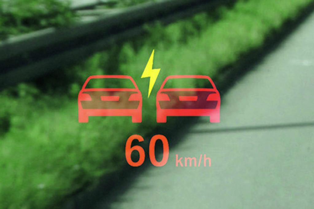 Kommt ein Fahrer einem anderen Auto gefährlich nahe, wird er durch ein Signal gewarnt. 