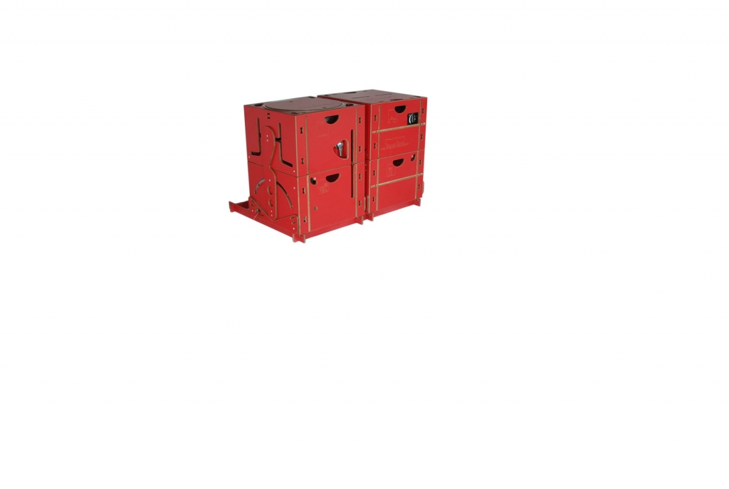 Man kann sich kaum vorstellen, dass all das in diese kleinen Boxen passt