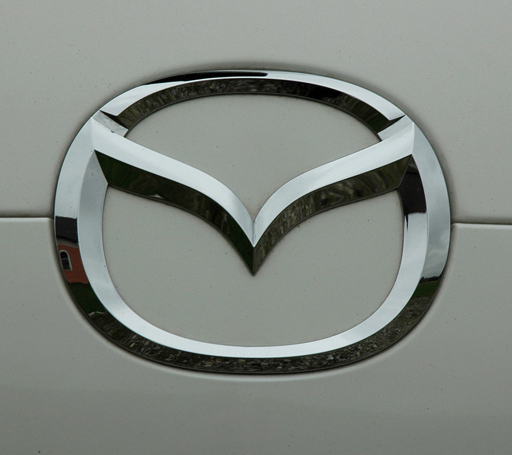 Mazda5: Das Markenlogo ziert auch die Heckklappe. 