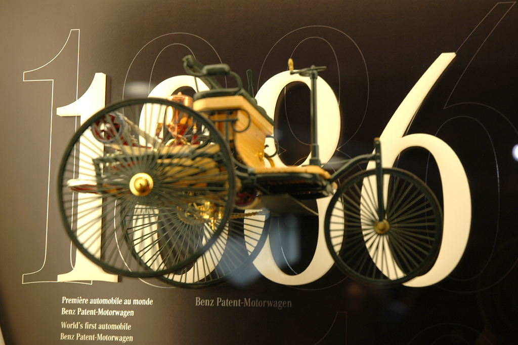 Mit dem dreirädrigen Benz-Patent-Motorwagen fingen 1886 125 Jahre Automobilgeschichte an.