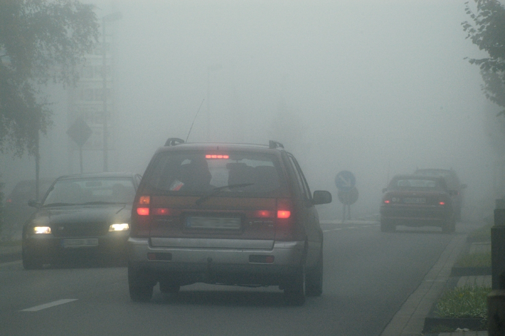 Nebel beeinträchtigt die Sicht. Vorsicht geboten! Bild von: DVR