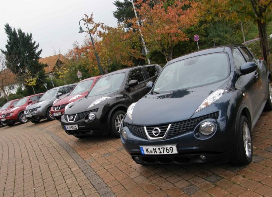 Nissan Juke rundet Crossover Modellreihe nach unten ab – Nissan Murano erstmals mit Diesel verfügbar