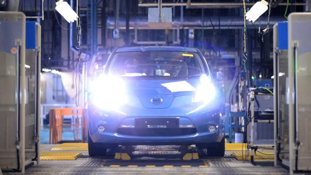 Nissan Leaf Produktion gestartet