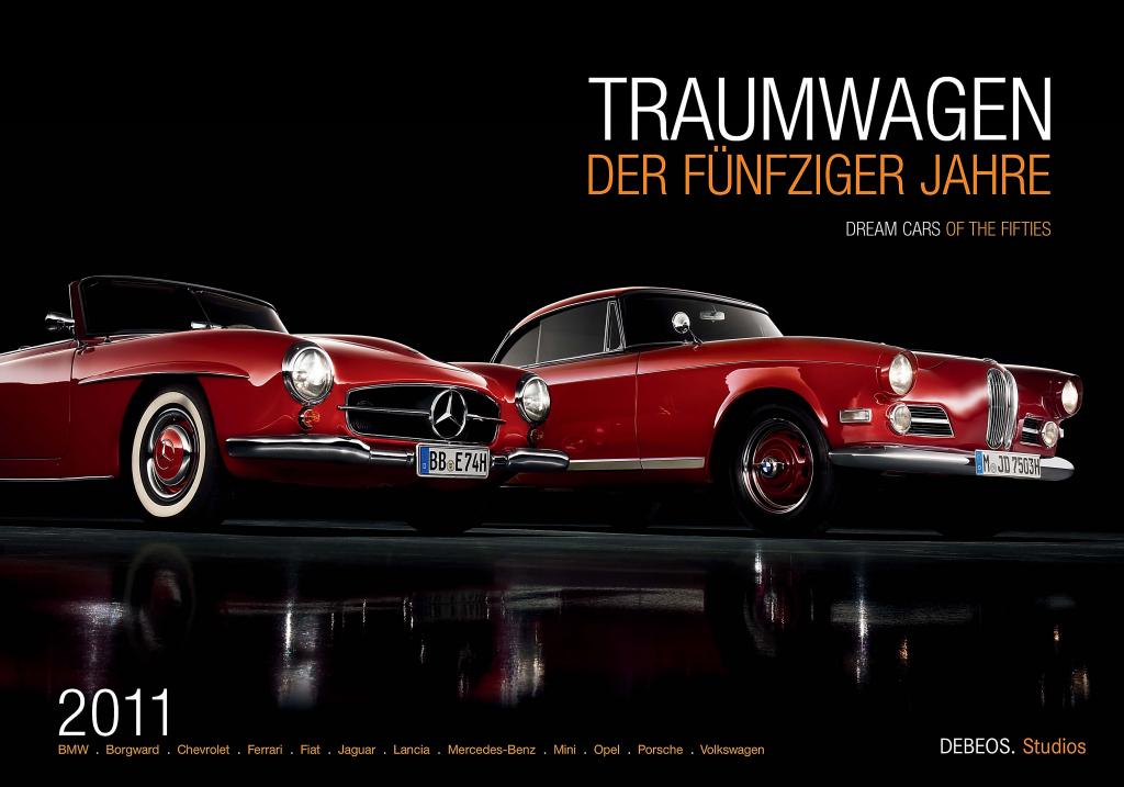 Oldtimer-Kalender 2011 setzt Traumwagen in Szene