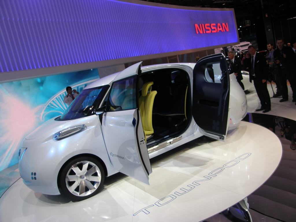 Paris 2010: Nissan Townpod - Japanische Stromer die Zweite