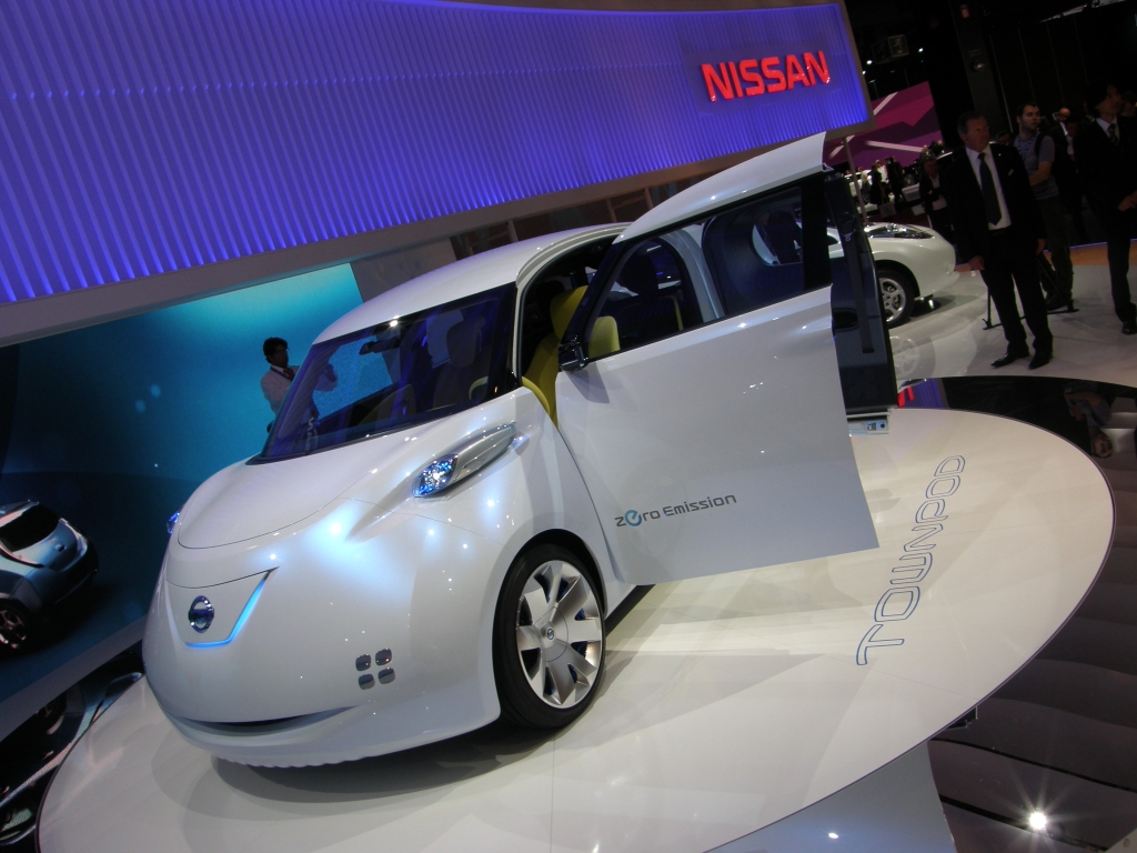 Paris 2010: Nissan Townpod - Japanische Stromer die Zweite