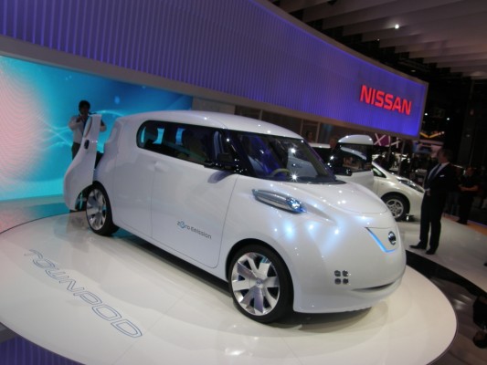 Paris 2010: Nissan Townpod - Japanische Stromer die Zweite