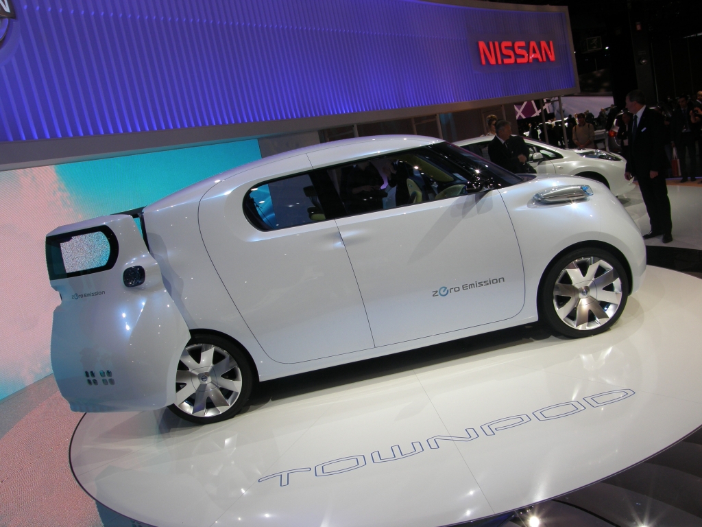 Paris 2010: Nissan Townpod - Japanische Stromer die Zweite