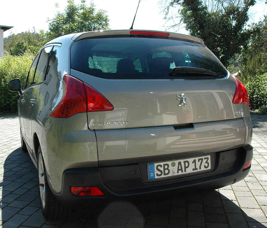 Peugeot 3008: Heckansicht. 