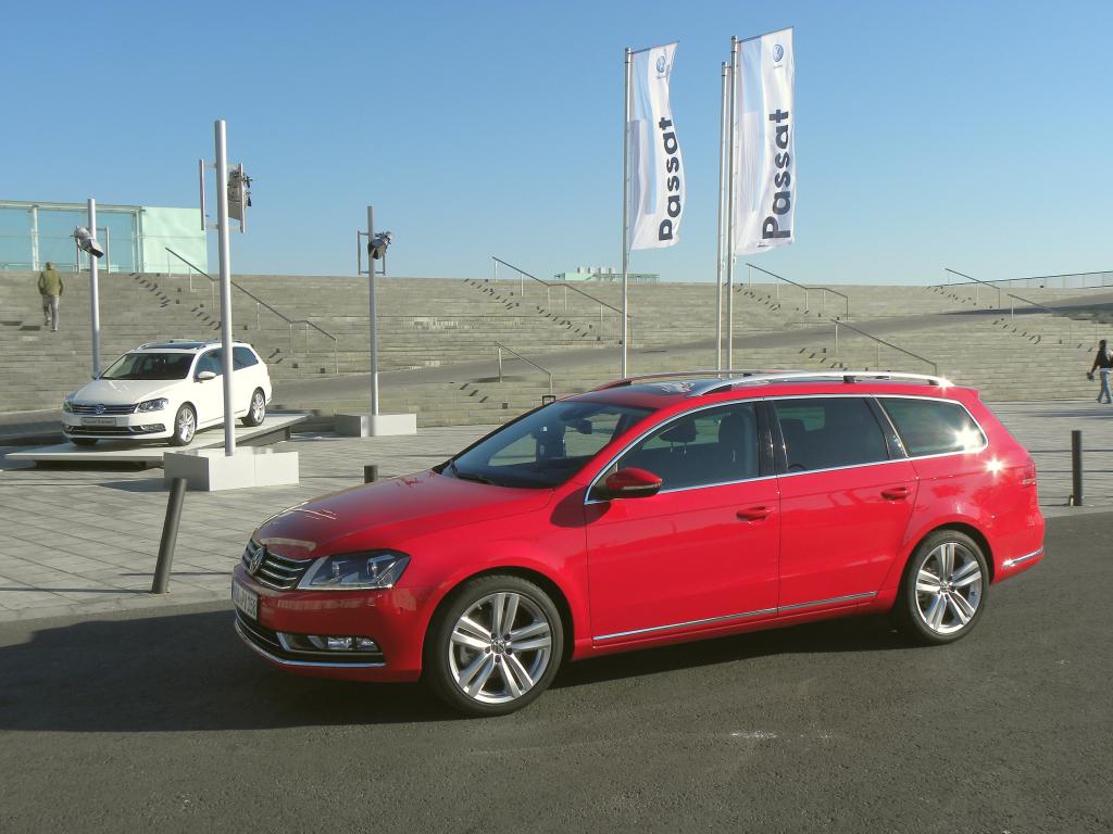 Pressepräsentation Volkswagen Passat: Anschluss nach oben