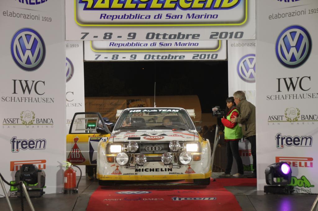 Rallye Legend in San Marino.