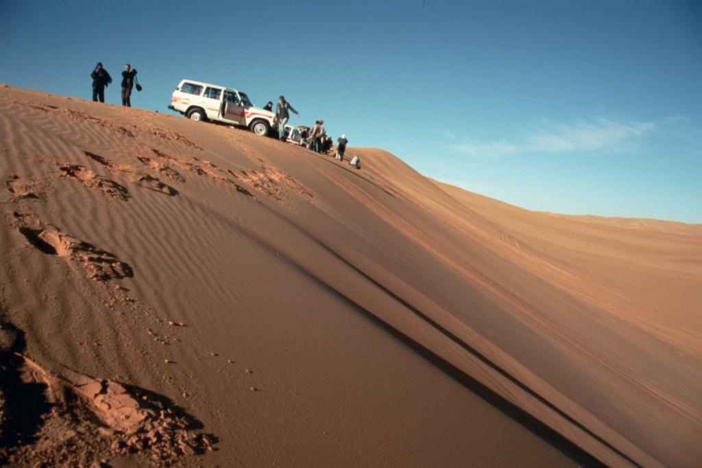 Sanddünen bei Ubari.