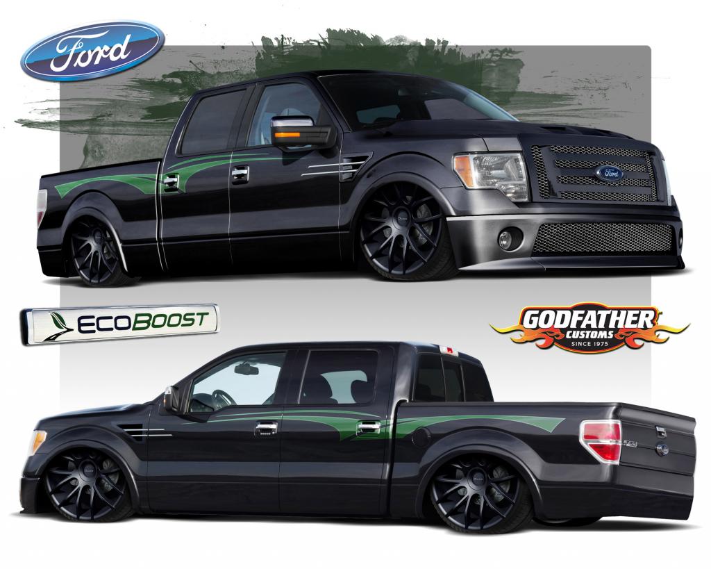 Sechs Zylinder und große Welle: Der Ford F-150 von Godfather Customs