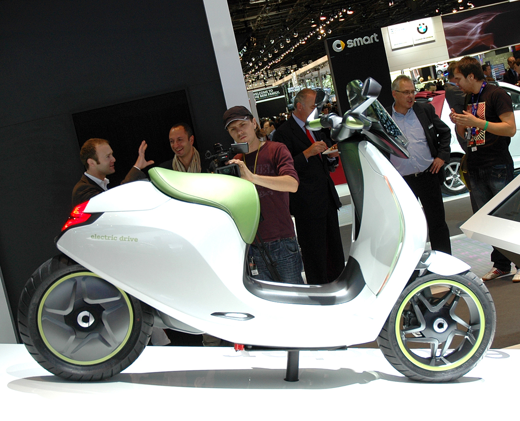 Smarts E(lektro)-Scooter. 