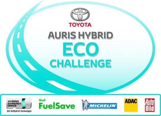 Teilnehmer der ''Toyota Auris Hybrid Eco Challenge'' stehen fest