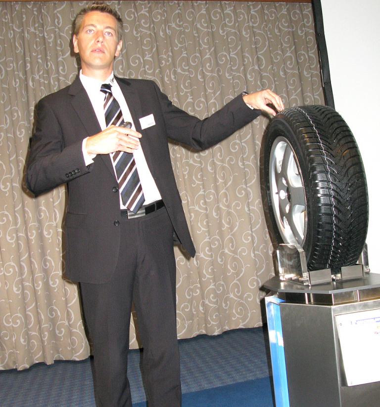 Thomas Obernesser ist bei Michelin in Deutschland zuständig für Test und Technik.
