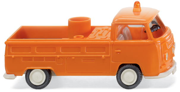 Volkswagen T2 mit Pritsche als Kommunalfahrzeug von Wiking.