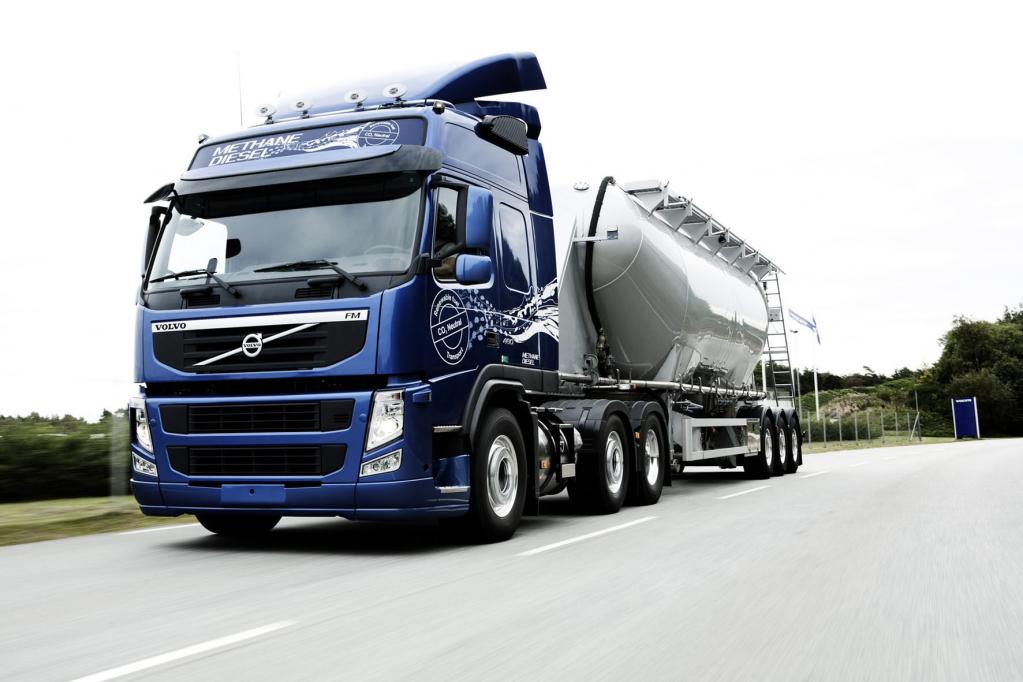 Volvo erprobt Flüssiggas-Lkw 