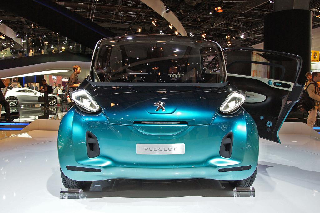 Wo vorne und hinten ist, ist beim Peugeot bb1 kaum zu erkennen