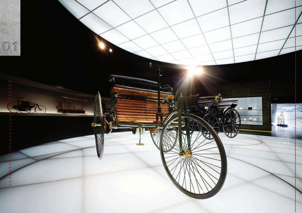 auto.de-Vorstellung: Mercedes-Benz mit Classic-Jubiläums-Kalender 2011 als limitierte Sonderedition 
