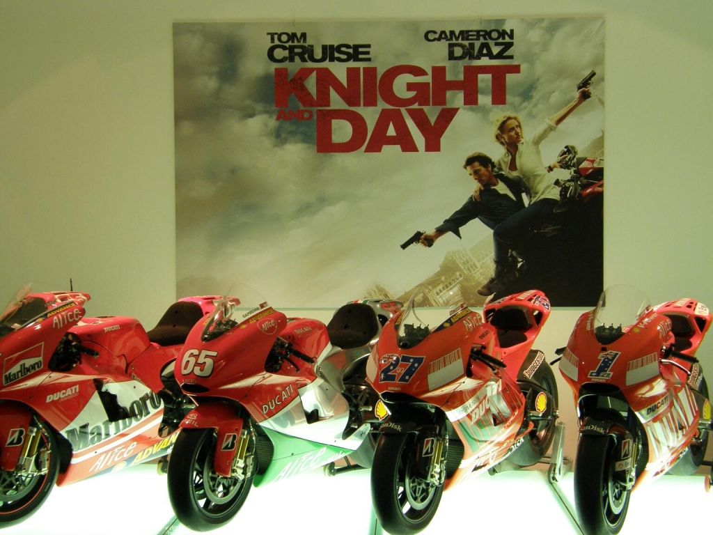 „Knight And Day“: Tom Cruise und Cameron Diaz in geheimer Mission – Blu-ray/DVD ab 26. November im Handel | Ducati Musuem auf dem Werksgelände in Bologna