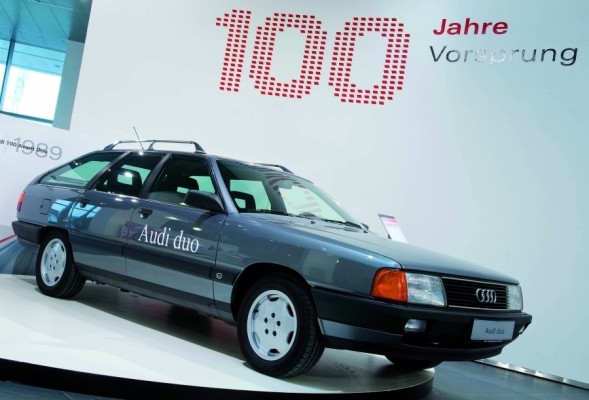 Öko-Autos von heute: Alte Technologie von gestern. Audi 100 Avant.