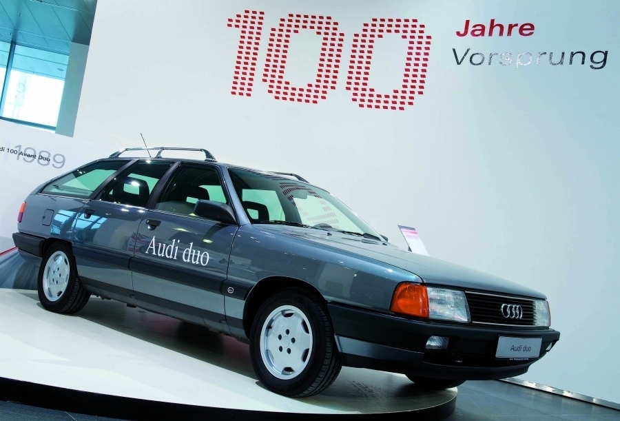 Öko-Autos von heute: Alte Technologie von gestern. Audi 100 Avant.