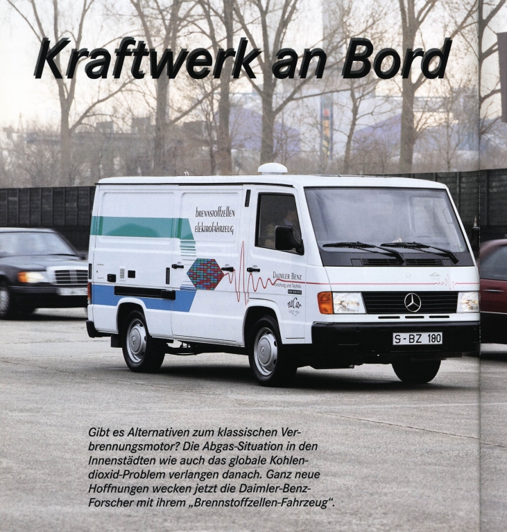 Öko-Autos von heute: Alte Technologie von gestern. Mercedes Necar.
