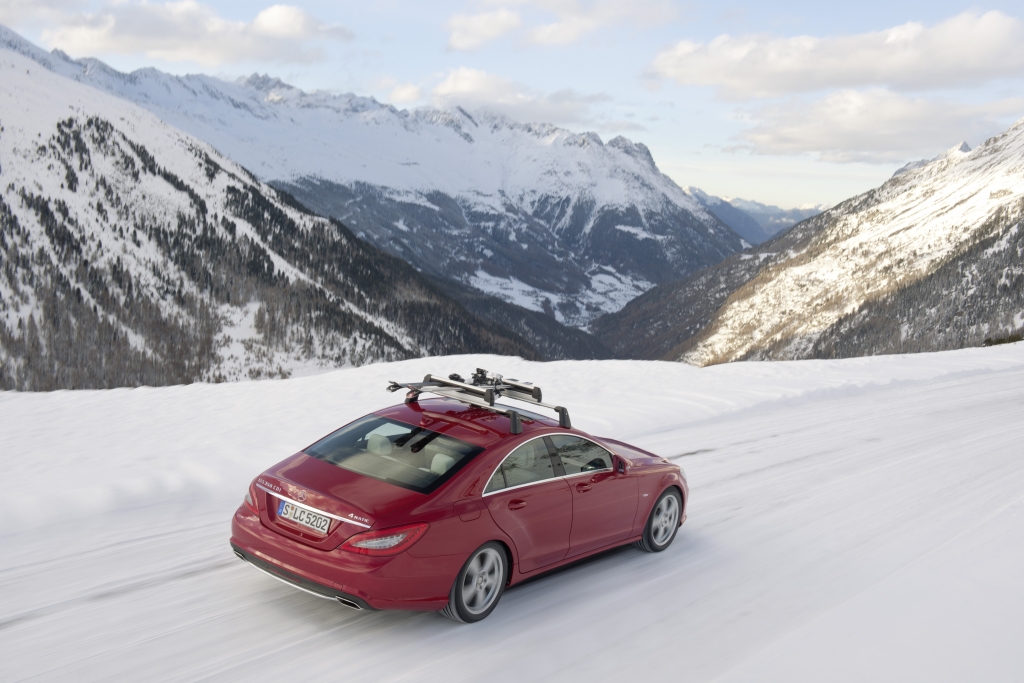 Allradantrieb 4Matic jetzt auch für den Mercedes-Benz CLS