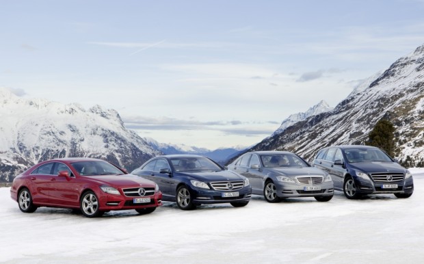 Allradantrieb 4Matic jetzt auch für den Mercedes-Benz CLS