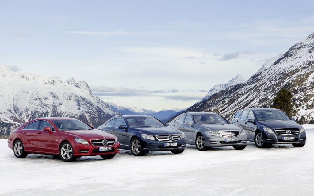 Allradantrieb 4Matic jetzt auch für den Mercedes-Benz CLS