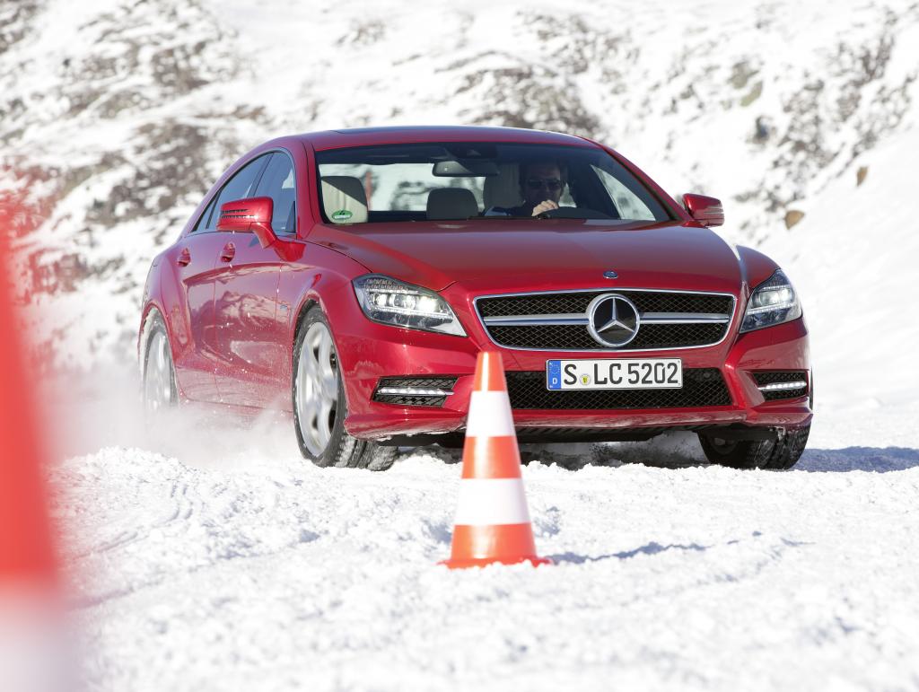 Allradantrieb 4Matic jetzt auch für den Mercedes-Benz CLS