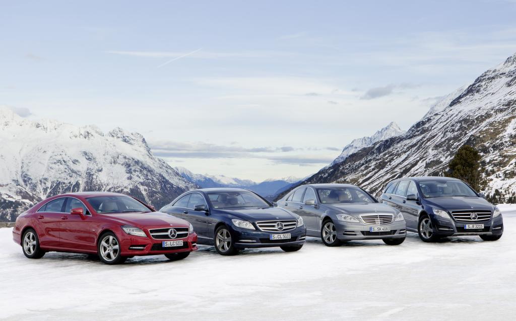 Allradantrieb 4Matic jetzt auch für den Mercedes-Benz CLS