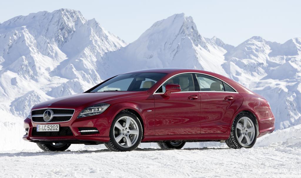 Allradantrieb 4Matic jetzt auch für den Mercedes-Benz CLS