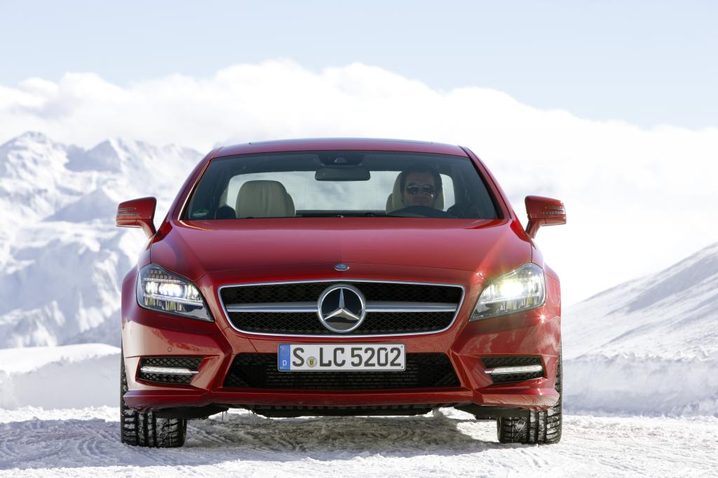 Allradantrieb 4Matic jetzt auch für den Mercedes-Benz CLS
