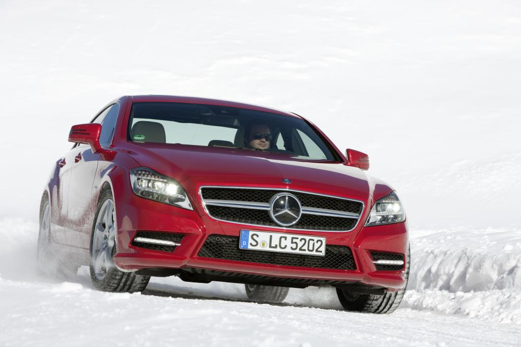 Allradantrieb 4Matic jetzt auch für den Mercedes-Benz CLS