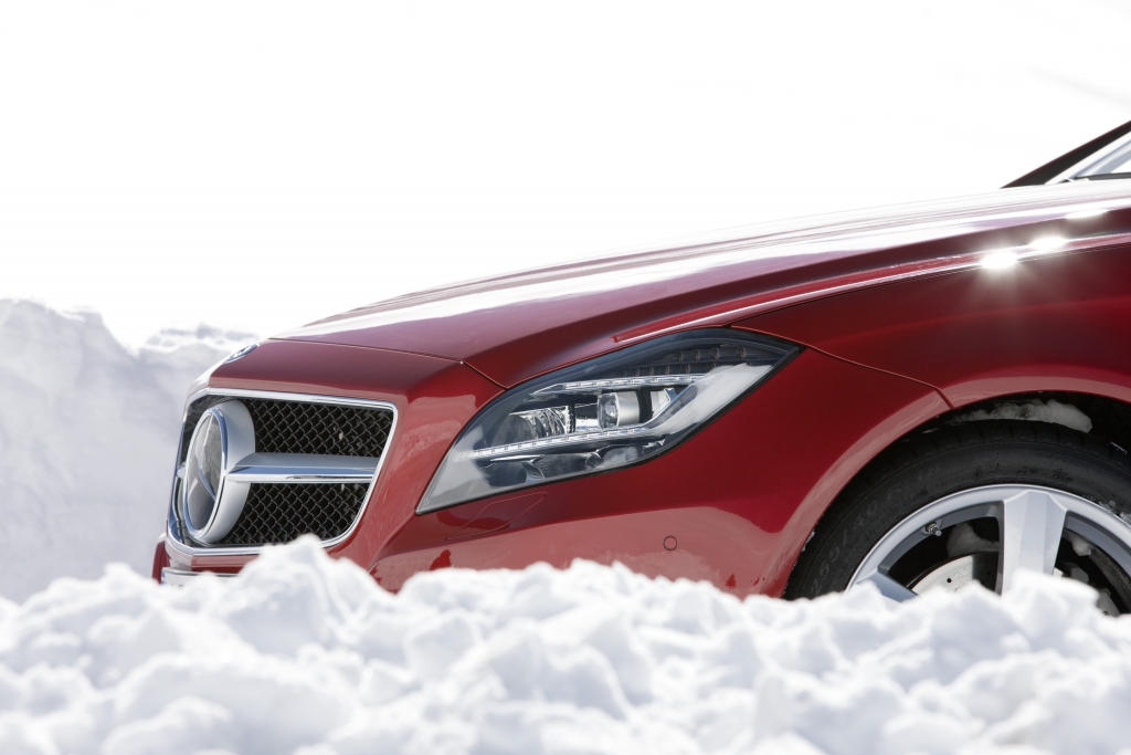 Allradantrieb 4Matic jetzt auch für den Mercedes-Benz CLS